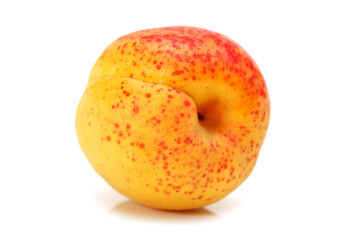 apricot  isolated on white background