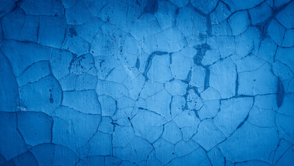 abstract grungy blue texture cement concrete wall background