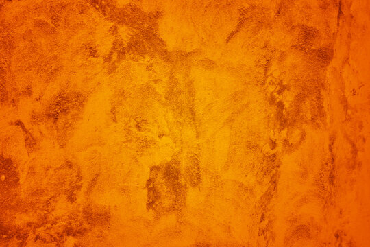 Orange Concrete Background