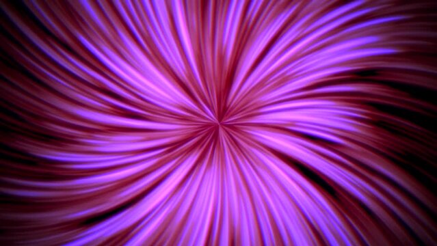 Abstract purple rays and lines in 80s style, motion futuristic, cyber and retro style background