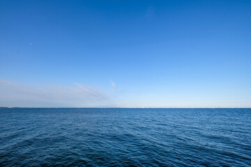 Obraz premium 千葉県袖ヶ浦市の海岸