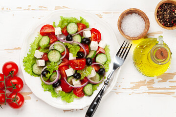 Classic greek salad