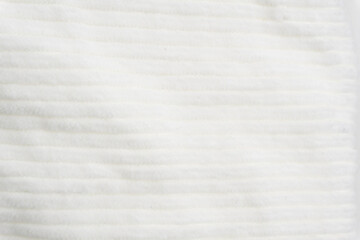 White fabric velvet texture close up