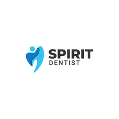 Mouth care, Dental Logo Design. Creative Dentist Logo. Creative Dental Clinic Company Vector Logo.