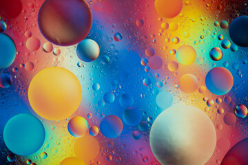 abstract background with bubbles