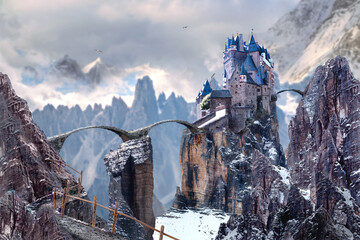 Castle on the rock