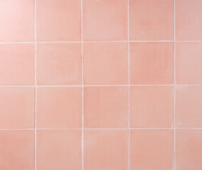 Cream Bathroom Tiles Pattern Background