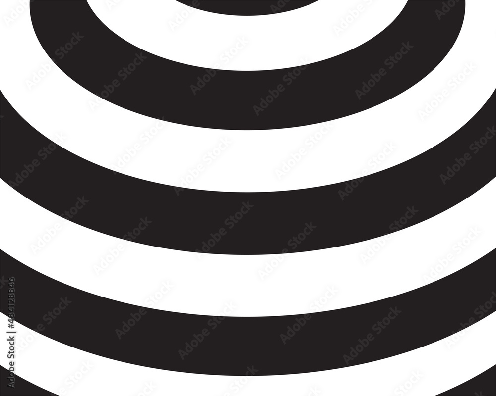 Poster black and white vector abstract pattern. art design geometric shape background. graphic visual disor