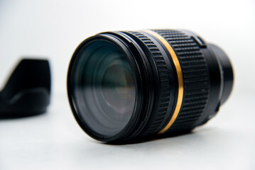 Fototapeta na wymiar Wide angle lens range 17-50 for digital cameras