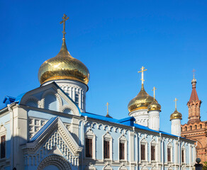 Epiphany cathedral in Kazan. Tatarstan. Russia