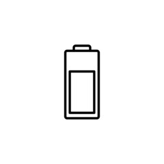 Battery icon. battery charging sign and symbol. battery charge level