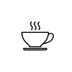 coffee cup icon. cup a coffee sign and symbol