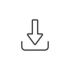 Download icon. Download sign and symbol
