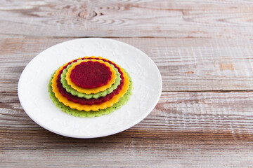 Russian crepes on Maslenitsa.