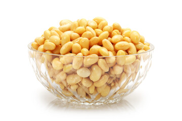 soybean isolated on white background