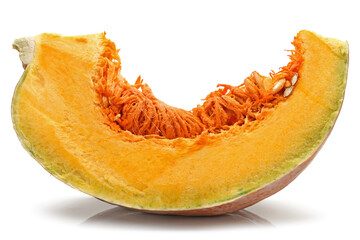 Thai Pumpkin on white background