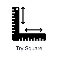 Try Square vector Solid Icon Design illustration. Home Improvements Symbol on White background EPS 10 File