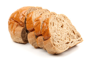 bread isolated on white