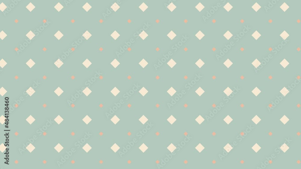 Poster abstract dynamic pattern with multicolor geometric shapes. motion graphic background in a flat desig