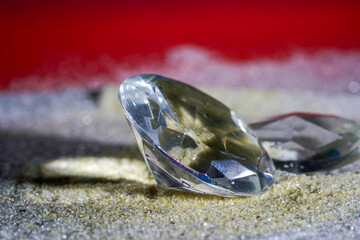transparent brilliant cut diamonds 
