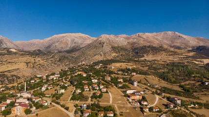 Village Barla near Egirdir lake, Isparta city in Turkey