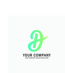 D Letter Logo And Icon, Logo template
