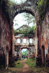 Fototapeta premium old abandoned house