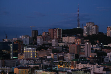 Fototapeta premium city at night
