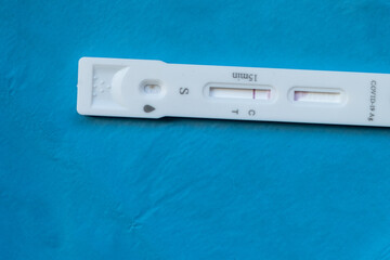 Express coronavirus tests for public use. Negative Covid 19 Antigen test