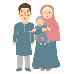 illustration of a family