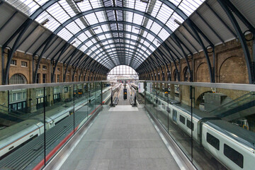 View of London King's Cross Station