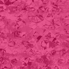 Abstract macro crystal geometric background texture Ruby color. Random pattern background. Texture Ruby color pattern background.