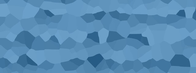 Banner of abstract geometrical background French Blue color. Random pattern background. Texture French Blue color pattern background.