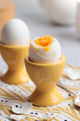Soft-boiled eggs