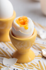 Soft-boiled eggs
