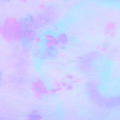White Color Splash. Rose Gold Tie Dye Stripes.
