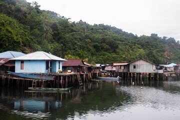 View of the house over the ocean