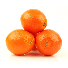 oranges fruit isolated on white background