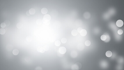 White abstract bokeh holiday background