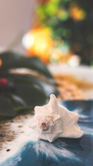 Summer fruity berry background. Table with berries and fruits. Summer breakfast, vacation, morning, sun. Berries, raspberries, blackberries, gooseberries. Vase with berries and fruits. 