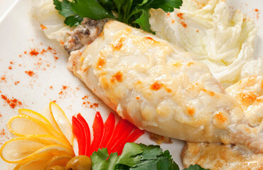  French Encornets farcis