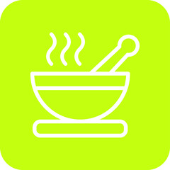 Soup Vector Icon Design Illustration