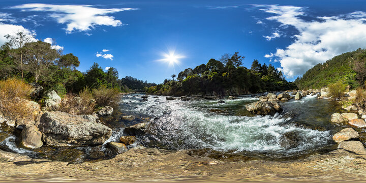 Ohinemuri River - The Crown Mines - Karangahake Gorge - Waikino - Coromandel Peninsula - Waikato - New Zealand