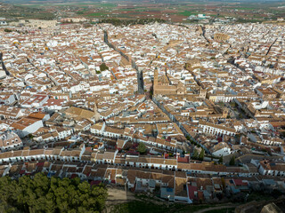 vistas del municipio de Antequera en la provincia de Málaga, Andalucía
