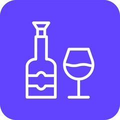 Wine Vector Icon Design Illustration
