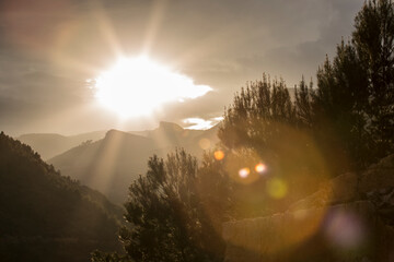 Atardecer montaña 1