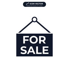 For sale icon symbol template for graphic and web design collection logo vector illustration