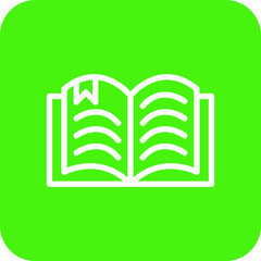 Reading Vector Icon Design Illustration