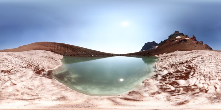 Tarn below Broken Top