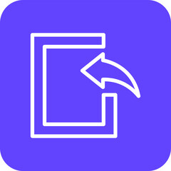 Import Vector Icon Design Illustration